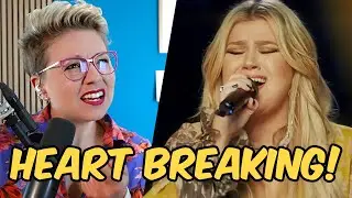 Vocal Coach Analysis: Kelly Clarkson x Mine (Stripped version, Live)
