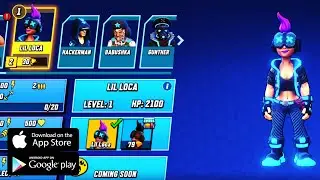 Gridpunk Battle Royale 3v3 PvP | New camp - Gameplay Walkthrough P.2 (Android, iOS)