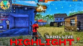 2 VS 6 HIGHLIGHT | SAHIL LIVE @NonstopGaming_ #freefire