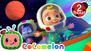 First JJ In Space 🚀 CoComelon JJ's Animal Time | Nursery Rhymes & Kids Songs | After School Club