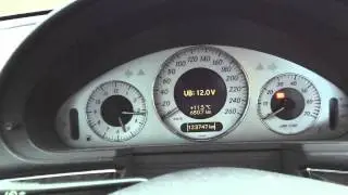 Мерседес е класс w211 как проверить уровень масла в Мерседесе w211