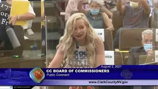 Mindy Robinson Chews Out NV Clark County City Council