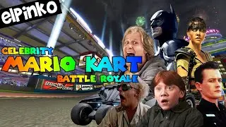 Celebrity Mario Kart Battle Royale