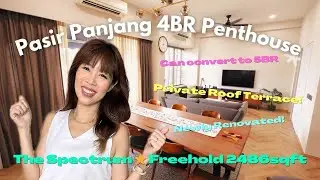 Pasir Panjang 4BR Penthouse | The Spectrum House Tour #realestate #singaporeproperty