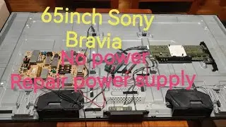 Done Homeservice 65inch Sony Bravia no power 