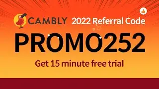 Cambly Free Trial Referral Code 2022