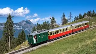 Schynige Platte Bahn | Historic Rack Railway in the Bernese Alps | Switzerland