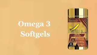 Omega 3 softgels | Heart health | Joint health | Mood and mental health