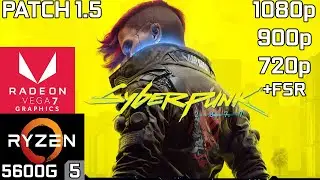 Cyberpunk 2077 - Ryzen 5 5600G Vega 7 & 16GB RAM