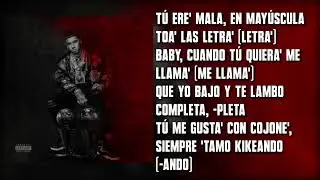 Anuel AA - Teteo (Letra) | LLNM2