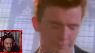 Pewdiepie Getting Rick Rolled Again! #Shorts
