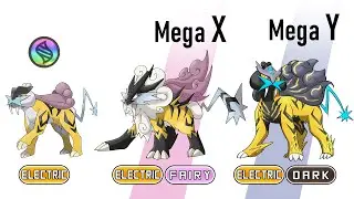 The Legendary Beasts Pokémon Mega X/Y Evolve : Entei Suicune Raikou