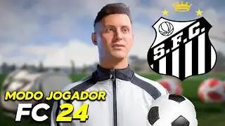 UMA NOVA PROMESSA NO SANTOS | MODO JOGADOR EAFC #1