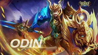 Один геймплей+билд | Odin gameplay+build | Heroes Evolved SRE