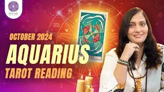 Aquarius October 24 monthly tarot reading #tarot #monthly #october
