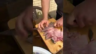 Жаренная рыба/Сазанчик. 