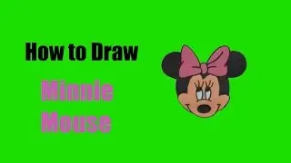 How to Draw Disney Minnie Mouse