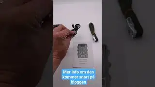 Vi kommer nu testa en åtelkamera i syfte hemautomation och larm.