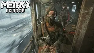 Metro Exodus - АРТЕМ УГОНЯЕТ ПАРОВОЗ | ПОБЕГ ИЗ МОСКВЫ