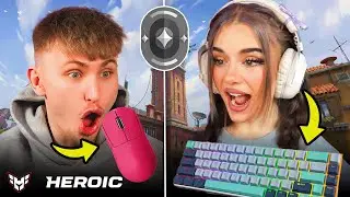 Valorant, BUT One Player on MOUSE and the Other on KEYBOARD! 😂 Can We Win?