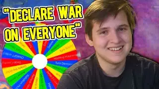 Hearts of Iron 4, but the wheel decides