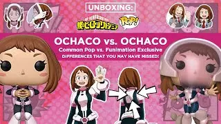 Funimation Ochaco vs Common Ochaco Funko Pop | Check the back part!! | 