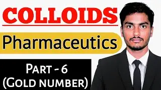 COLLOIDS-Protective colloid | Gold Number.