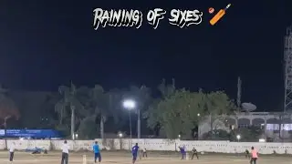 Raining Of Sixes🏏😱 | Night Matches😇 | C R I C K E T ❤️ | Introvert Vlogger