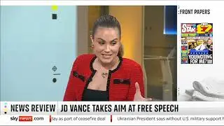 Sky News International: Sky News Weekend Breakfast: The Breakfast Paper Review (Part I)