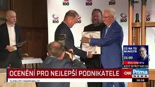 100 obdivovaných firem 2024 - reportáž CNN Prima News