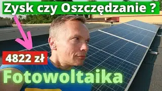 Rozliczenie Instalacji Fotowoltaicznej w małej firmie po 18tu miesiącach od podłączenia. S4E78