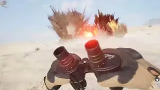 Russian Air Strikes Enemy Tank in Squad