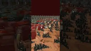 100 Ravagers fight 500 Hoglins in Minecraft! Who’s going to win? #Minecraft #MFC #GamingTITLE