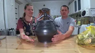 🇰🇿 KAZAKHSTAN // COOKING DELICIOUS FOOD // A long-awaited purchase! Afghankazan