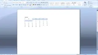 how to create calendar