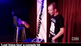Lost Voice Guy appears on CNN - 27 April 2012