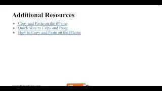 How to Copy and Paste on Iphone