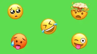 Animated Emojis Green Screen | 2022