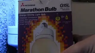 Rare vintage Mitsubishi Marathon CFL Bulb!