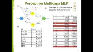 Red Neuronal Perceptron Multicapa MLP