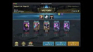 Raid: Shadow Legends Dragon 20 speedrun 100% safe