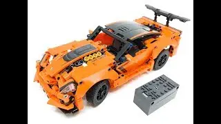 LEGO® 42093 Chevrolet Corvette ZR1 motorized with BuWizz
