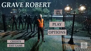 New 3D Arcade Style Horror Game #UnrealEngine5 Grave Robert #Blender