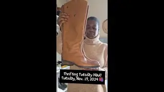Thrifting Tuesday Haul! 🛍️ Tuesday, Nov. 19, 2024 #thrifting #thrifthaul