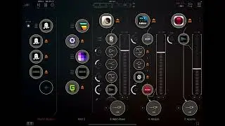 Very nice ambient jam with iOS MIDI Drum Sequencer #OCTACHRON by @aliencharm.art (Link below)✌️☮️😊