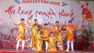 Nhảy TẾT ĐÓN XUÂN VỀ | TAT GROUP 💙| Hội làng truyền thống thôn An Trai 2024