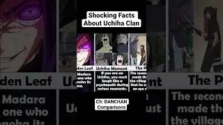 Shocking Facts About Uchihas🔥 #shorts #naruto #anime