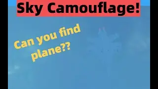 【Roblox Plane Crazy】Sky Camouflage!
