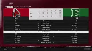 CFB 25 Dynasty yr 1 gm 2