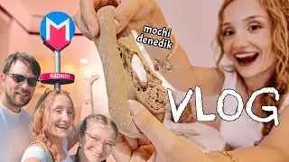 PAZAR VLOG | kardeşim geldi, birlikte hazırlandık, kadıköy, japon lezzetleri denedik 💕